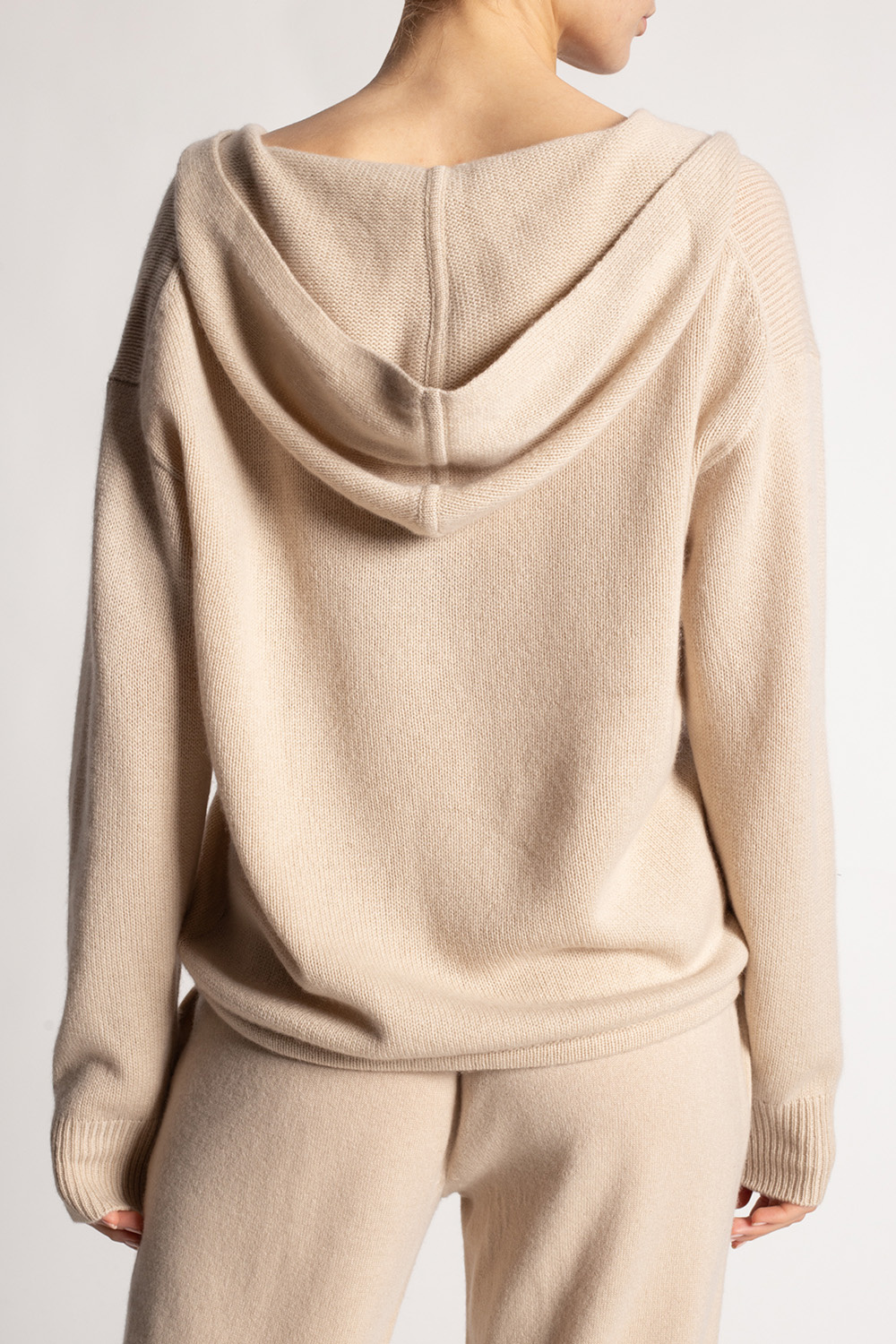 Theory cashmere sale crop hoodie